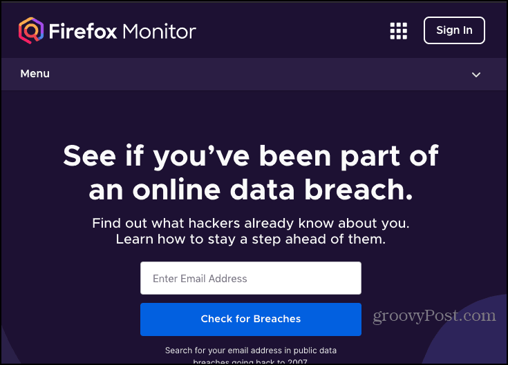 Email atau Kata Sandi Diretas? Monitor Firefox ada di atasnya