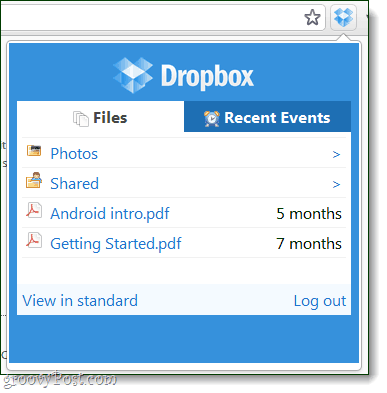 browser file ekstensi dropbox