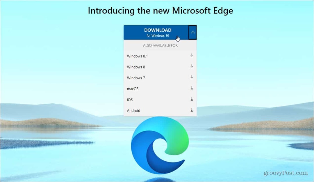 Cara Memasang Browser Microsoft Edge baru