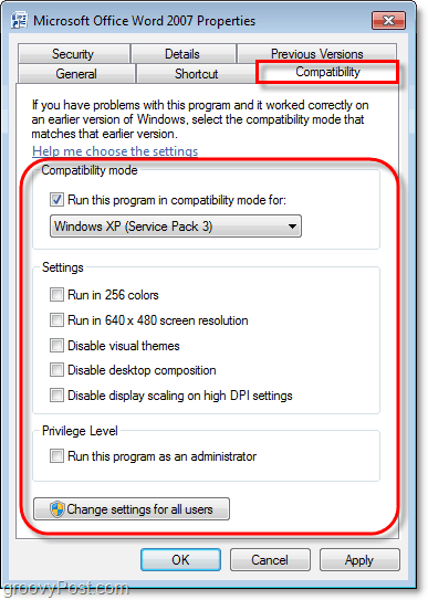 cara melihat informasi kompatibilitas untuk program windows 7
