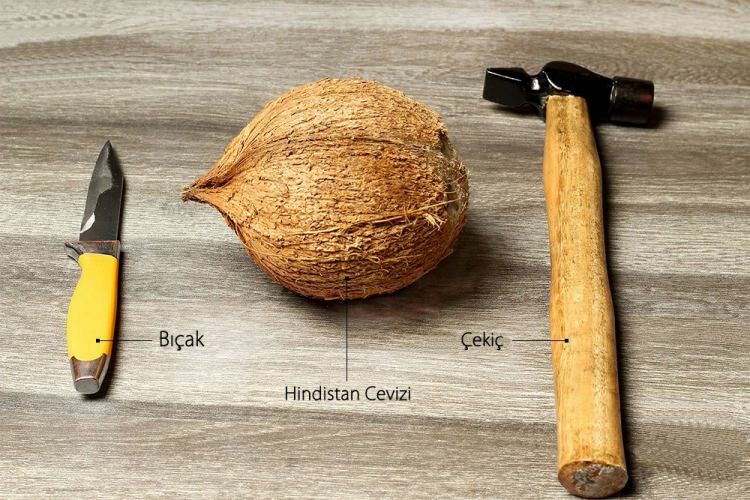 Bagaimana cara memotong kelapa?