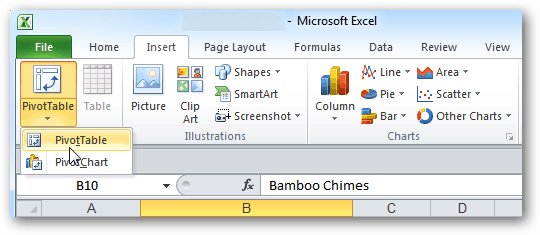 Cara Membuat Tabel Pivot di Microsoft Excel