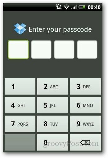 Lindungi Password Dropbox 4
