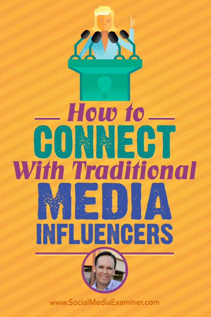 Cara Terhubung Dengan Influencer Media Tradisional: Penguji Media Sosial