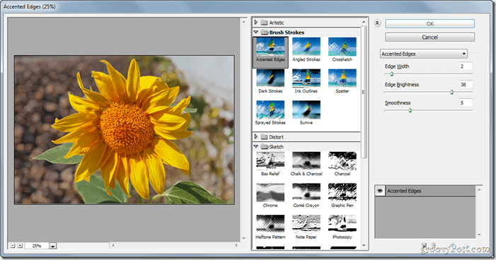 GroovyPost Mengajarkan Photoshop: Dasar-Dasar Filter termasuk Liquify