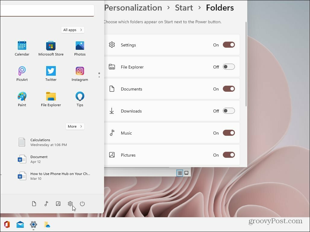 Hapus folder Windows 11