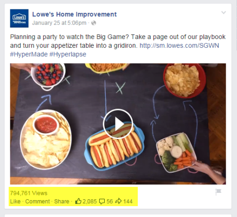 menurunkan posting video perbaikan rumah di facebook