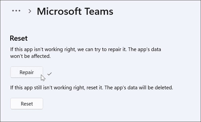 Perbaiki Layar Putih Tim Microsoft
