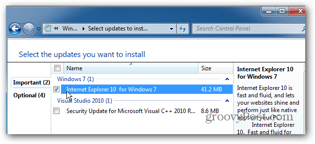 Cara Mengembalikan Kembali ke Internet Explorer 9 dari Internet Explorer 10 Pratinjau untuk Windows 7