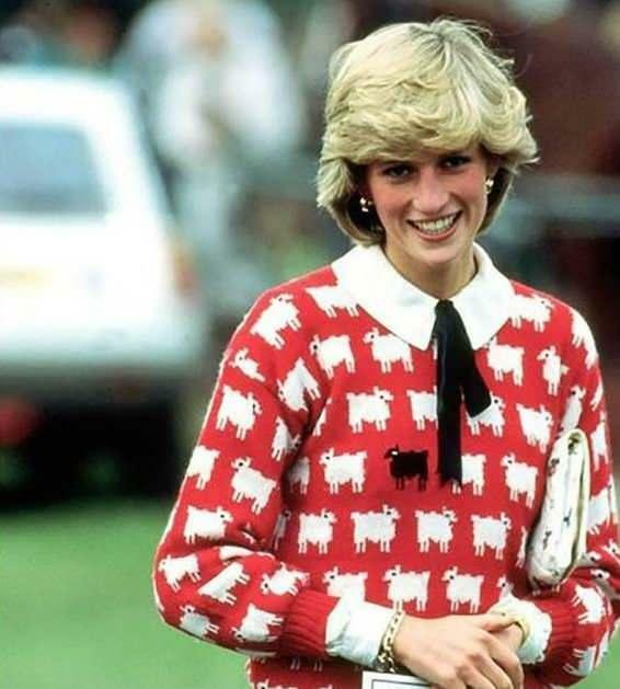 Sweater Putri Diana akan dilelang