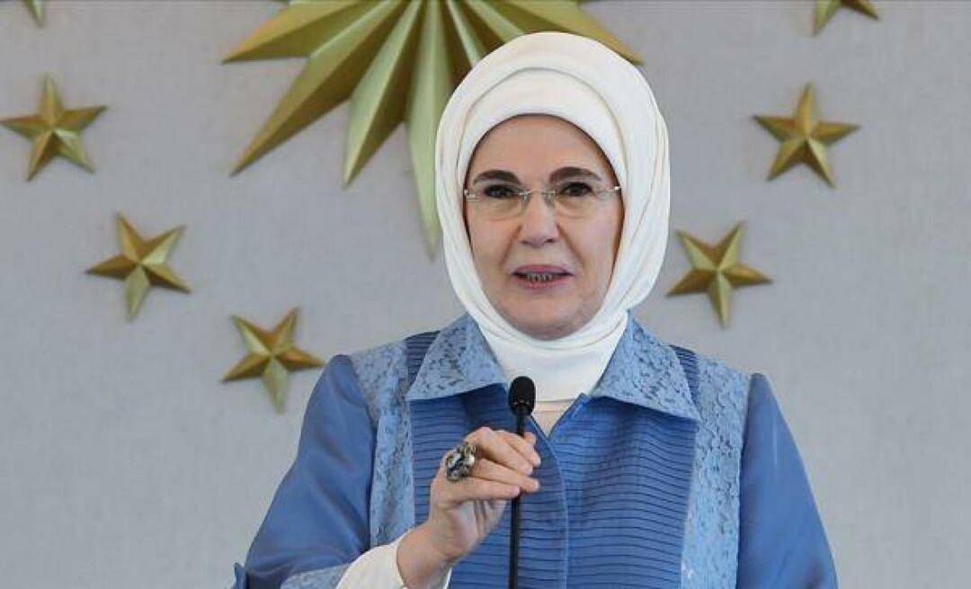 Peringatan kritis dari Emine Erdoğan: Penurunan sumber daya air diperkirakan sebesar 25%.