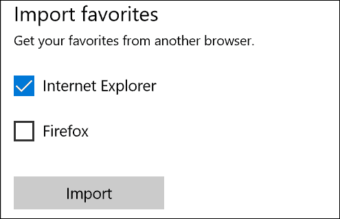 Impor dari Firefox