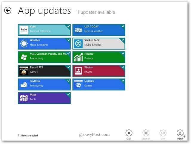 Perbarui Aplikasi Windows 8 dengan Cara Mudah