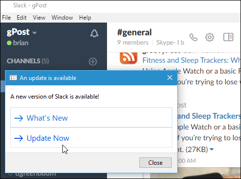 Aplikasi Slack Windows Desktop Diperbarui ke 2.0.2