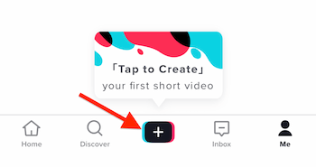Ketuk untuk Membuat popup Video Pendek Pertama Anda di TikTok