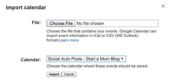 impor file csv ke kalender google