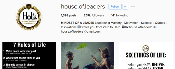 rumah para pemimpin instagram bio