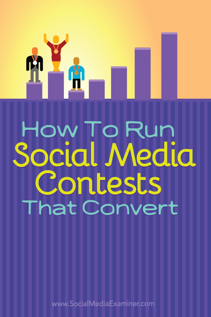 Cara Membuat Kontes Media Sosial yang Mengkonversi: Penguji Media Sosial