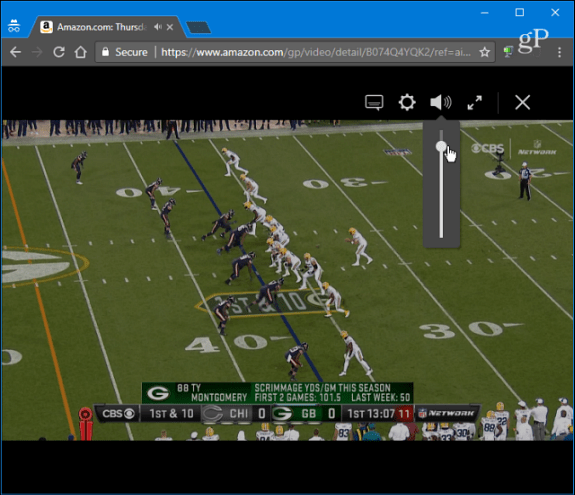 Kontrol Browser Amazon Night NFL Kamis