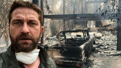 Aktor Hollywood James Butler mengingatkan Palestina membakar rumah!