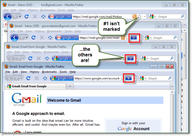 Masuk ke Beberapa Akun Gmail atau Situs Web Menggunakan Firefox