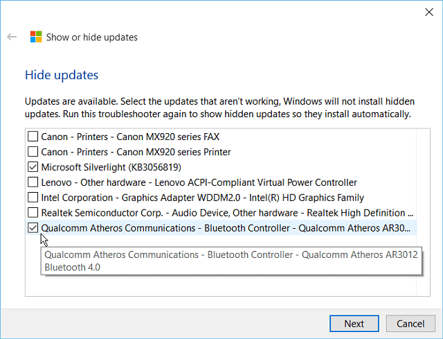 Windows 10: Blokir Pembaruan Windows Otomatis dengan (KB3073930) Utility