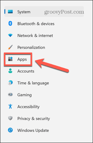 menu aplikasi windows