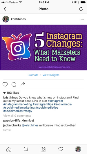 posting promosi instagram