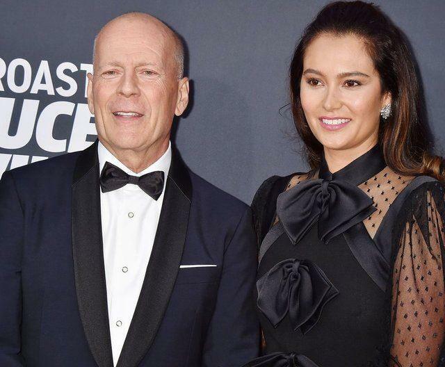 Bruce Willis dan istrinya Emma Heming