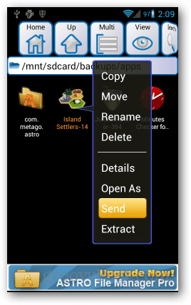 kirim file apk