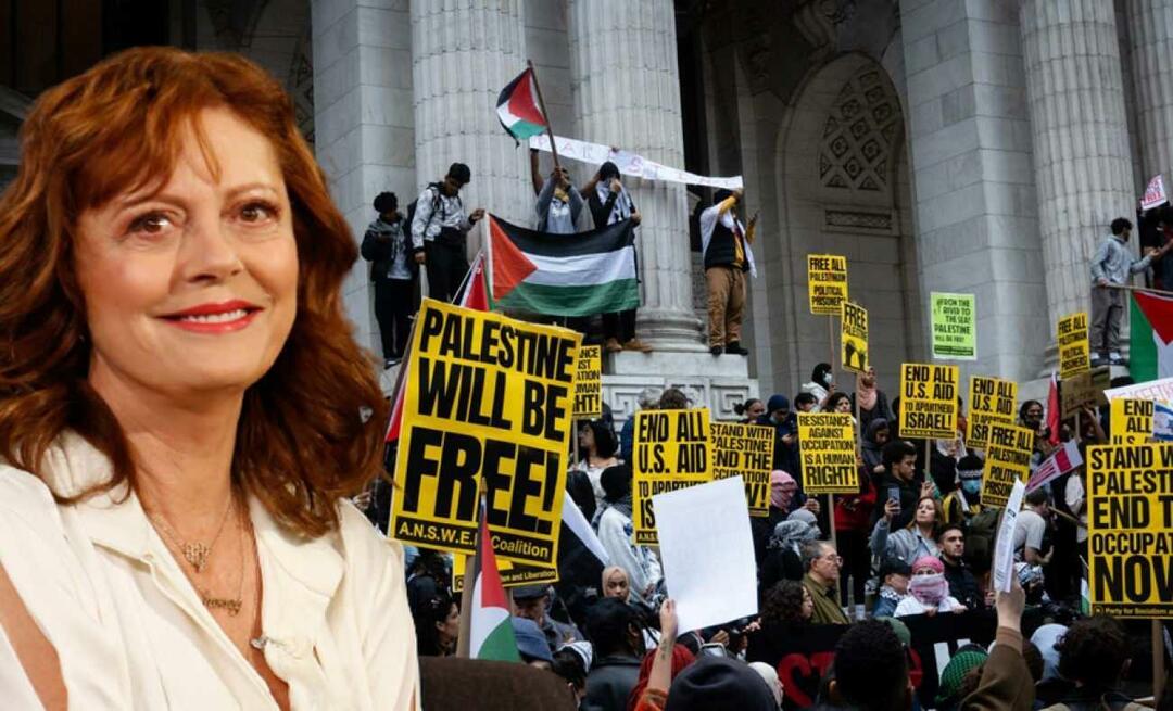 New York membela Palestina! Susan Sarandon menantang Israel: Saatnya untuk bebas