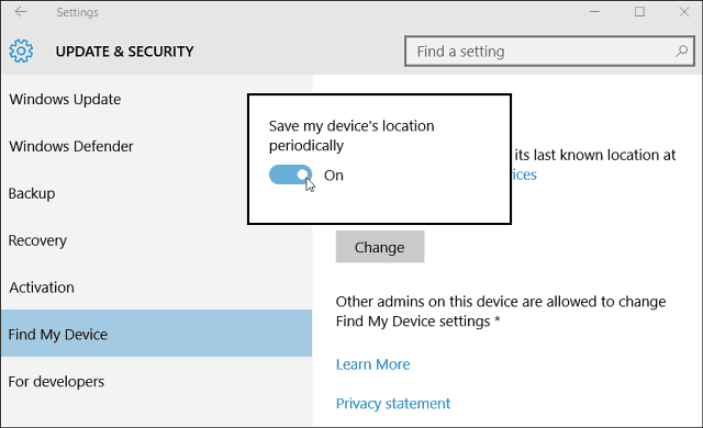 Cara Mengaktifkan Cari Perangkat Saya untuk Windows 10