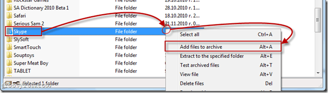 Buat Penginstal Offline menggunakan WinRAR Self-extracting Archive