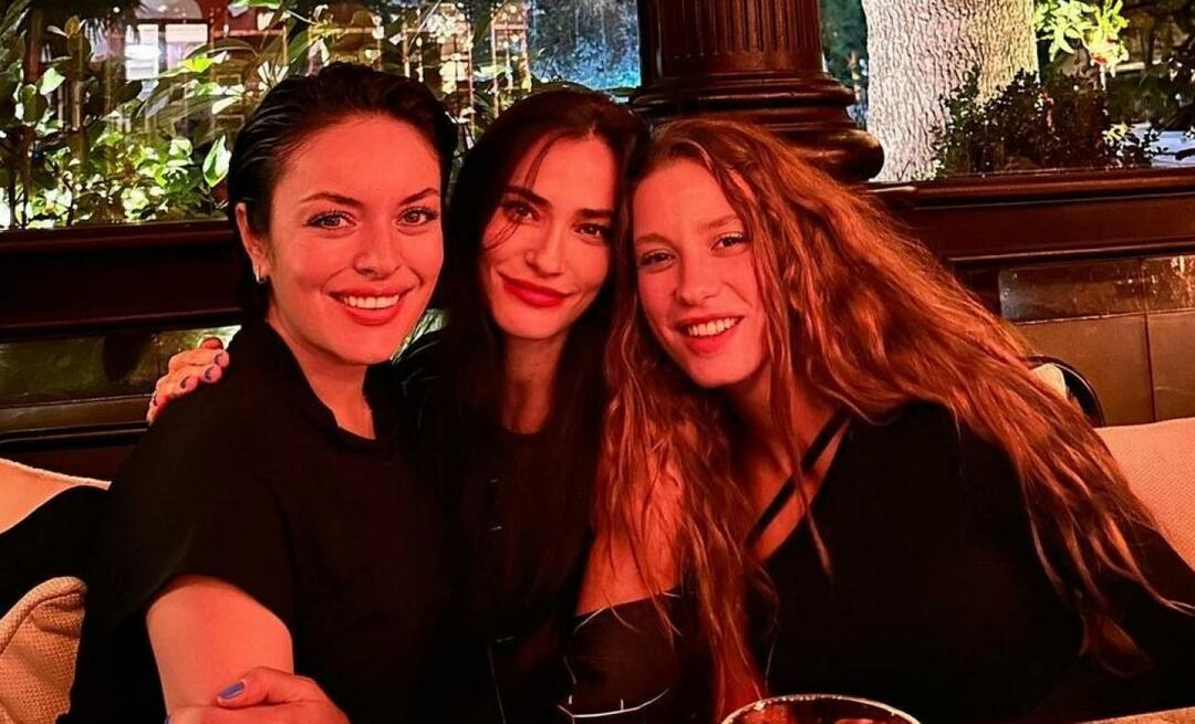 Trio yang luar biasa bersama! Ezgi Mola bersama Saadet Işıl Aksoy dan Serenay Sarıkaya...