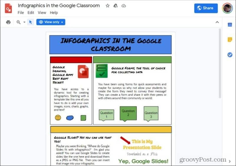 infografis gambar google