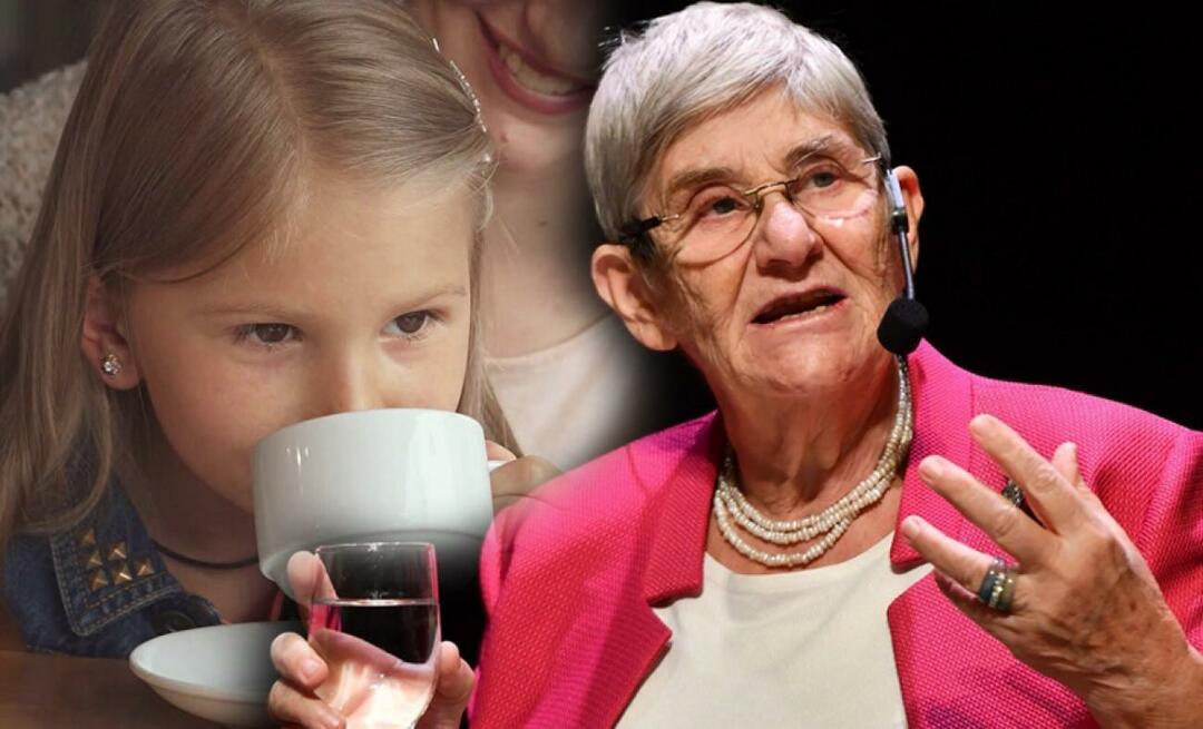 Saran kopi Turki untuk anak-anak dari Canan Karatay: "Ini adalah antioksidan yang sangat kuat"