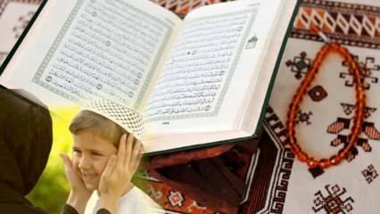 Bagaimana memori dibuat, berapa usia memori mulai? Pelatihan memori di rumah dan menghafal Quran