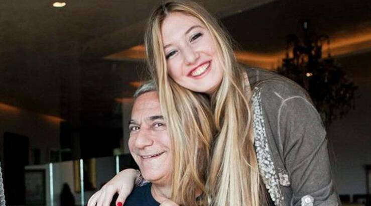 Mehmet Ali Erbil dan putrinya Yasmin Erbil