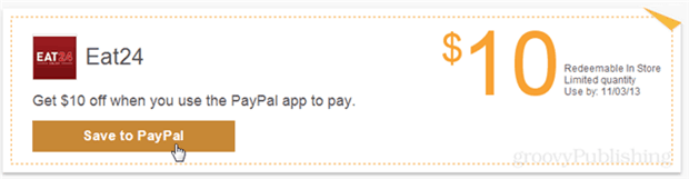 Dapatkan $ 10 Gratis Di Any Eat24 Restaurant Menggunakan Aplikasi PayPal