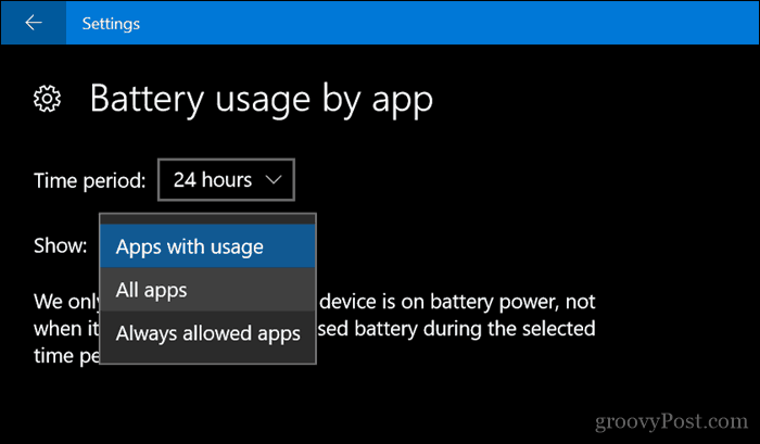 Cara Mengizinkan Aplikasi untuk Mengirim Pemberitahuan dalam Mode Penghemat Baterai di Windows 10