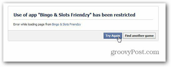 slot bingo friendzy dibatasi facebook