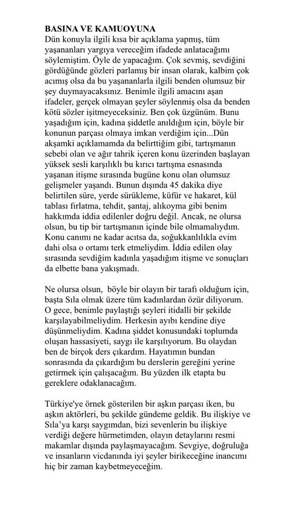 Ahmet Kural meminta maaf kepada Sıla