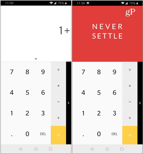 OnePlus Calculator Telur Paskah
