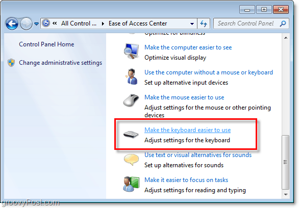 Cara Nonaktifkan Sticky Keys dan Filter Keys Pada Windows 7