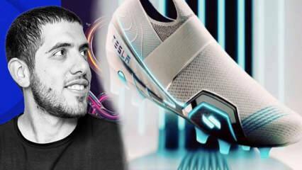 Sepatu 'Tesla' dari desainer Nike dan Adidas