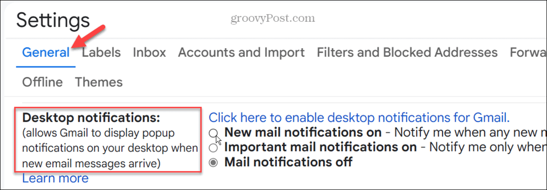 Gmail Tidak Mengirim Pemberitahuan: 6 Perbaikan