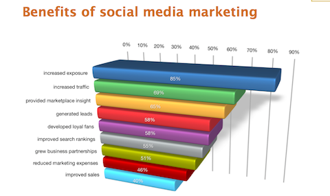 Laporan industri pemasaran media sosial tahun 2012
