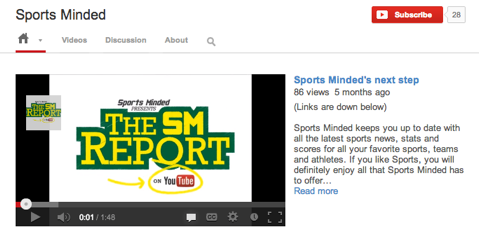 youtube berpikiran olahraga