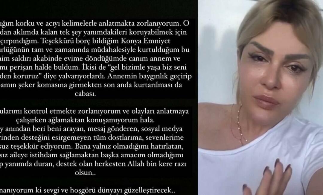 Pernyataan pertama dari Selin Cigerci yang diprotes di Konya! 