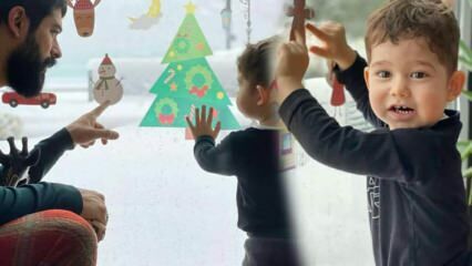 Putra Burak Özçivit dan Fahriye Evcen, Karan, bertemu bayi salju untuk pertama kalinya!